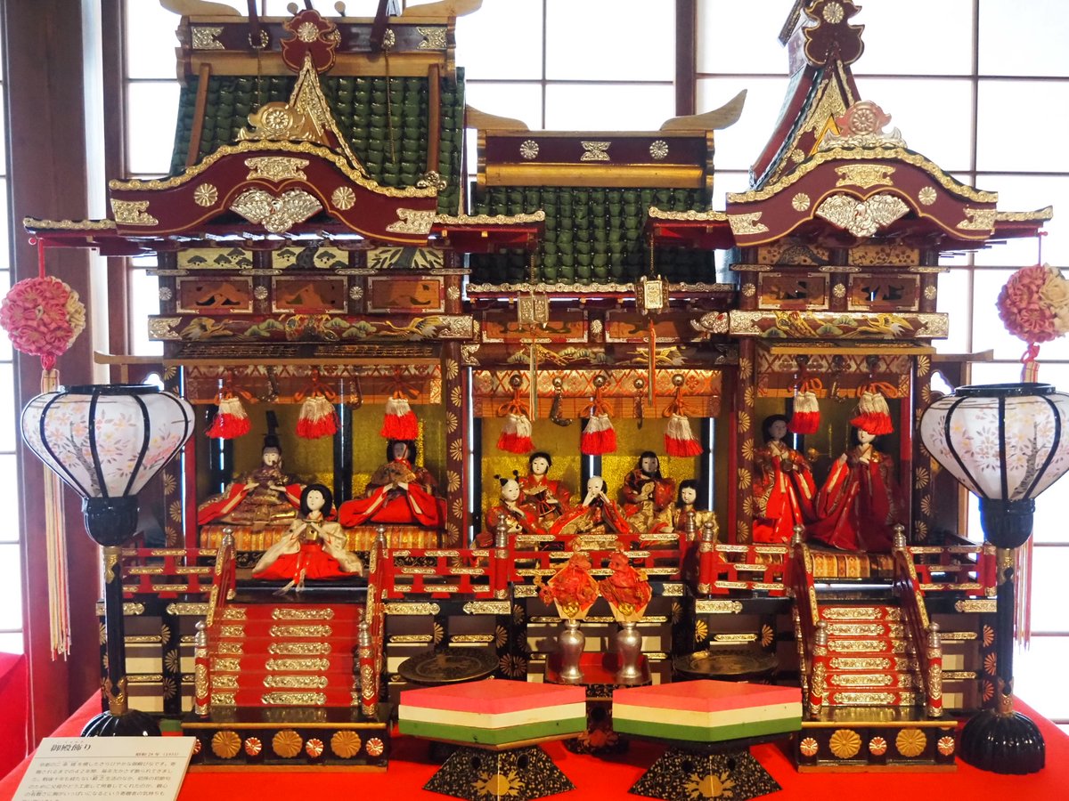 岡崎市の旧本多忠次邸へ。ひな祭りということでひな人形がたくさん飾