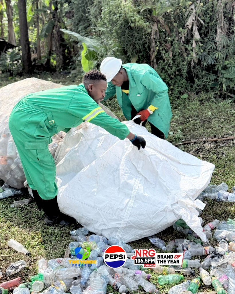 nrgradioug's tweet photo. Fort Portal saw it first today. @crown_beverages x WastePays launched the 6th PET Waste Collection Centre, marking another bold step toward cleaner streets and a greener future. โป๏ธ๐
#NRGRadioUG #ThirstyForMore #TweyambeProgram
#SustainabilityInAction #CleanerUganda https://t.co/HAa89J1U6R