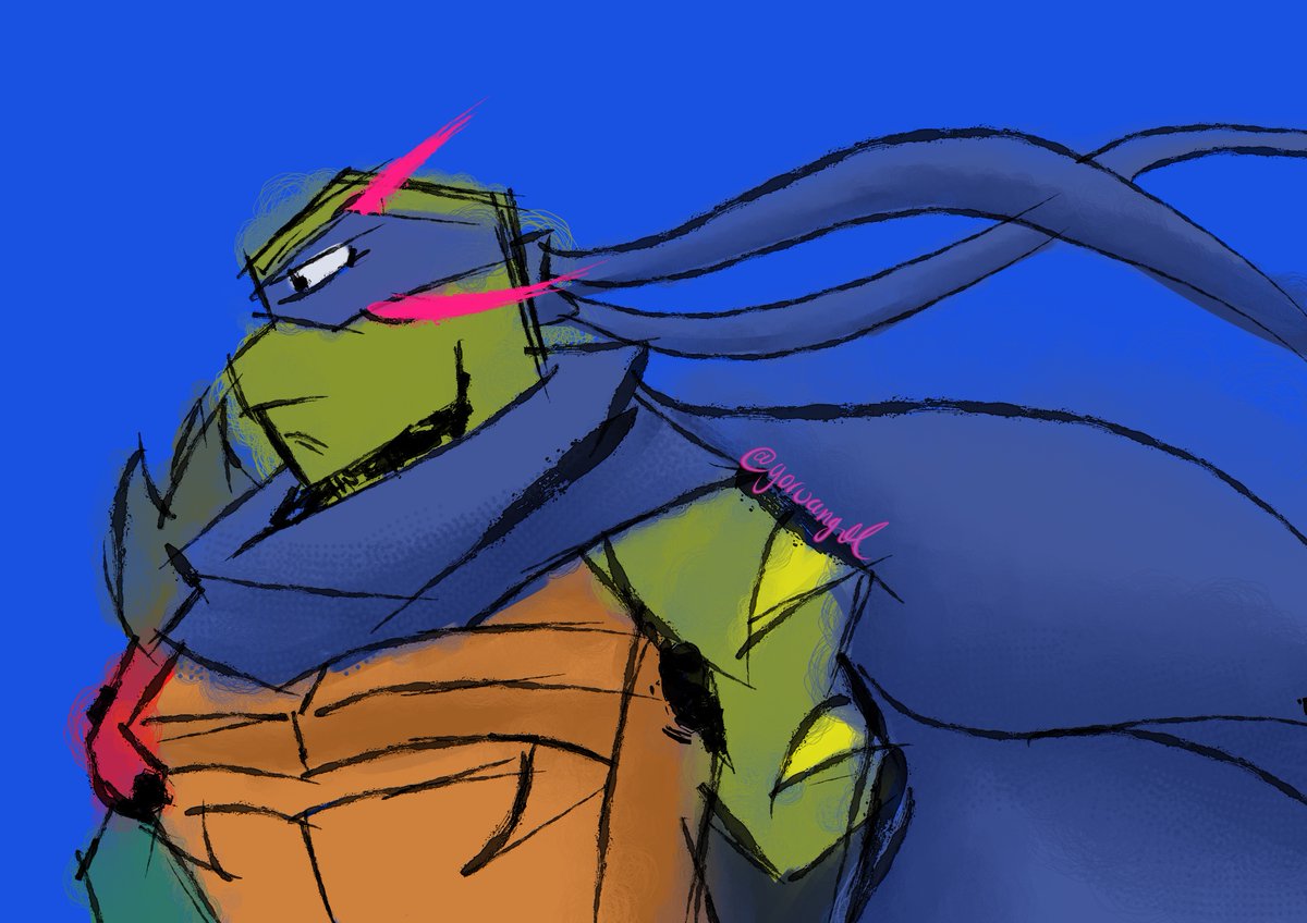 yorunoangel's tweet photo. A practice I made with Future Leo with some new brushes I found on clip studio, if anyone want them I will publish it in comments
💙💙💙
#rottmnt #rottmntleo #futureleo #riseleo #tmnt https://t.co/oc0HsKuMU2