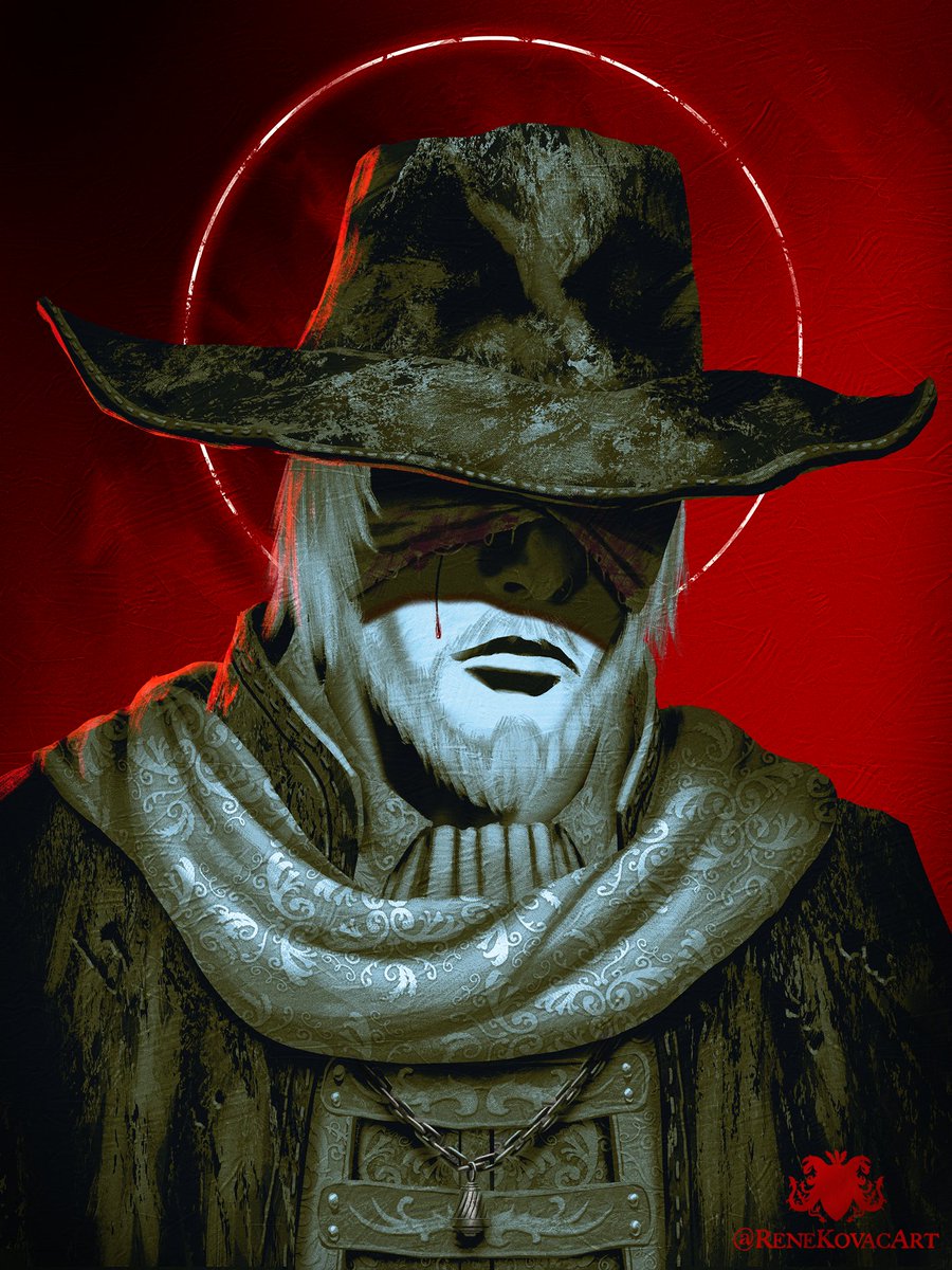 ReneKovacArt's tweet image. Father Gascoigne🩸
#bloodborne #fanartfriday