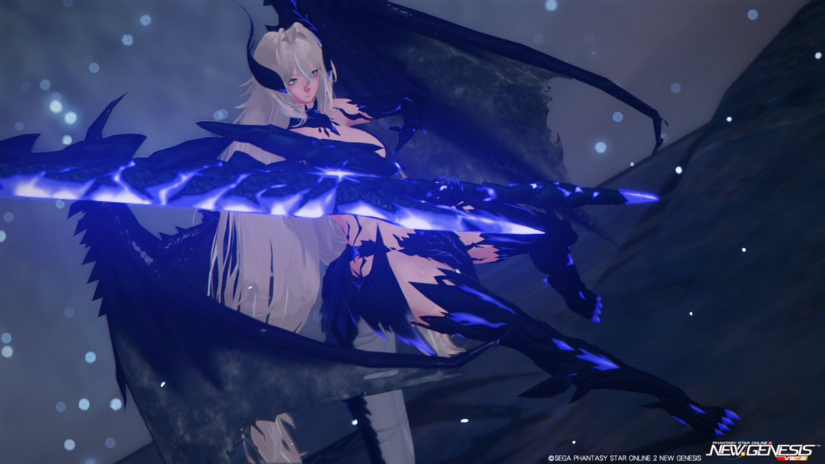 可愛い系は無理だからとりあえず美人系を目指そう（センス？そんなもの無い）
#PSO2NGS_SS︎