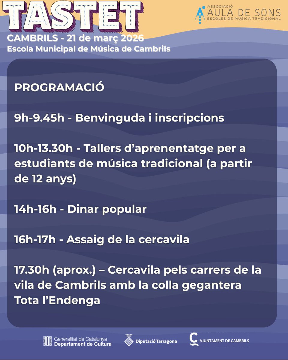 Aula de Sons tweet media