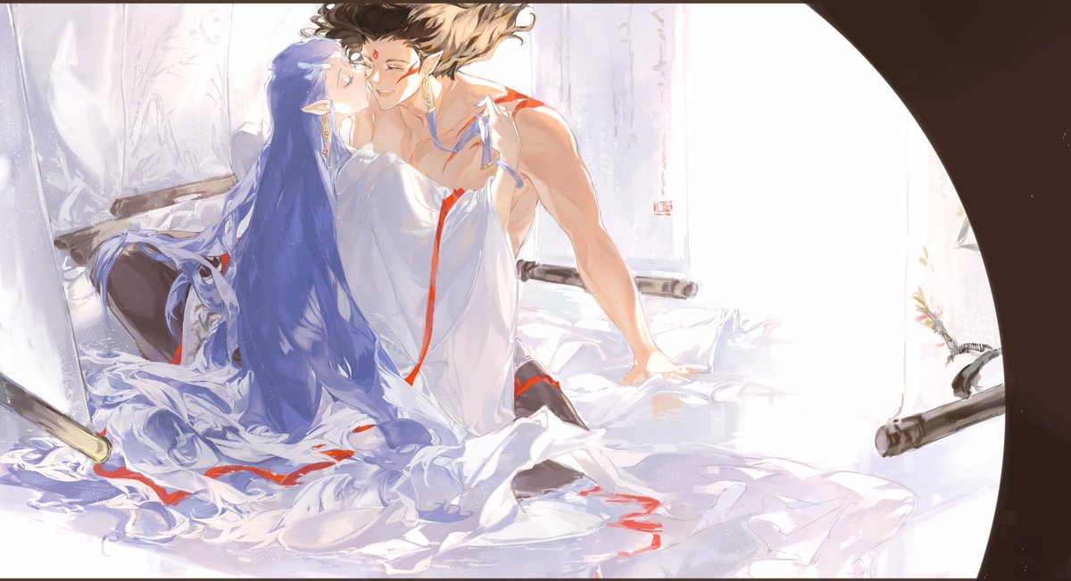 ika_rinr's tweet photo. A little kiss
#Oubing #藕饼 https://t.co/c1M5hfTd8I