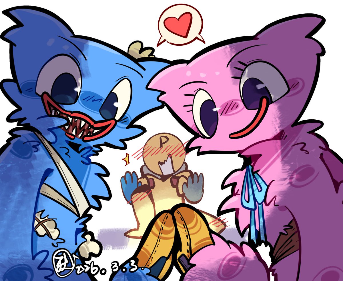 #PoppyPlaytimeChapter5 #PoppyPlaytime #huggywuggy #kissymissy #huggymissy