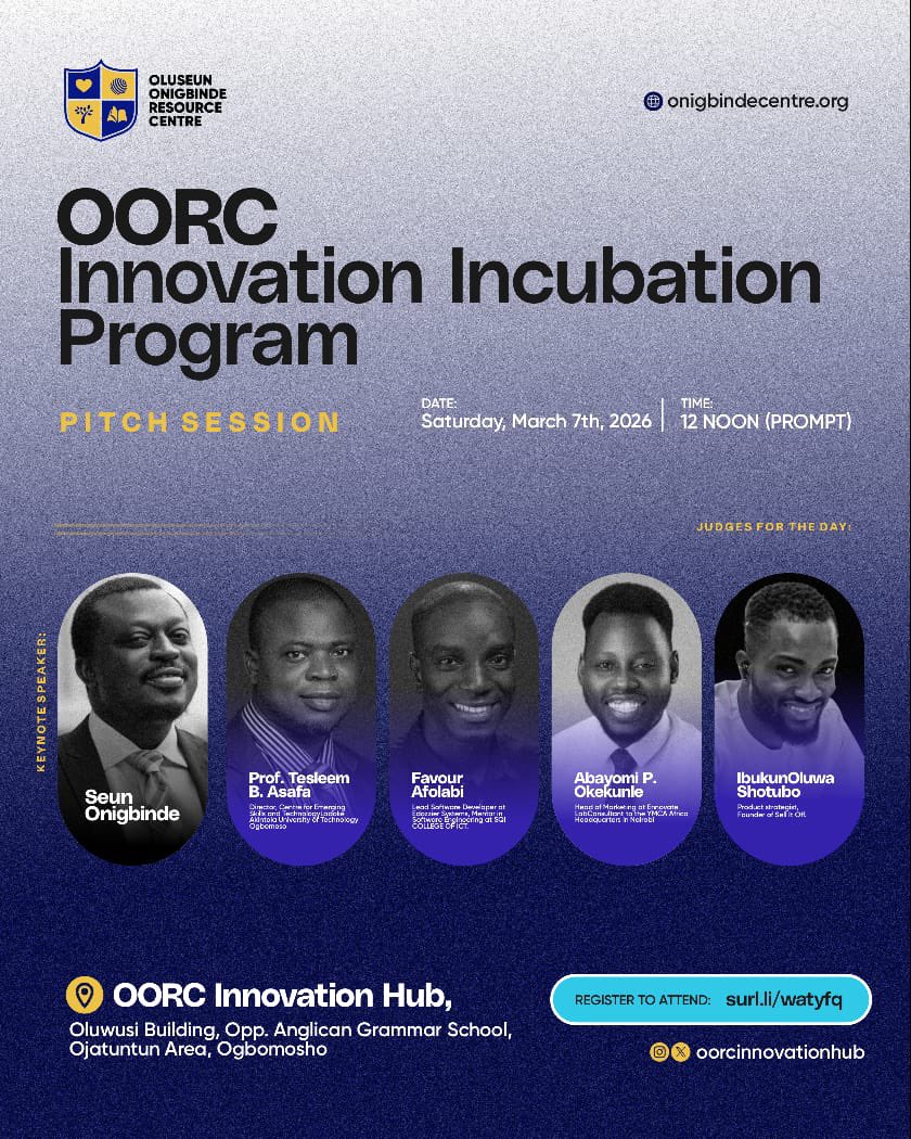 Oluseun Onigbinde Resource Centre tweet media