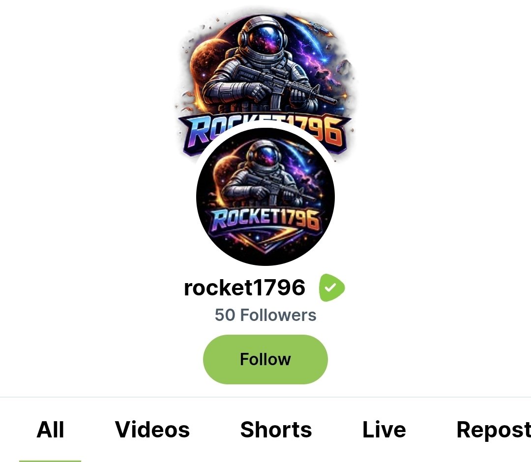 rocket1796's tweet photo. Hey everyone if you havent heard yet im moving to rumble as main platform while twitch is going to be my secondary now but i need your help getting to 100 follows were halfway there!! #rumble @rumblevideo @team_nine_tails #100follows @GetWetSports @ZoomNineTails https://t.co/xMvv8UH0Ps