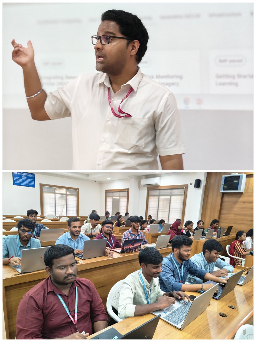 gpcetofficial's tweet image. "🚀 Day 1 of NVIDIA workshop for III ECE students is live! 🌟 Boost your profile with industry-recognized certification, amp up skills in cutting-edge tech &amp;amp; unlock career opportunities! Thanks C. Ranjeeth Kumar sir! 🙏 #NVIDIA #ECE #Workshop #GPCET #CareerGrowth