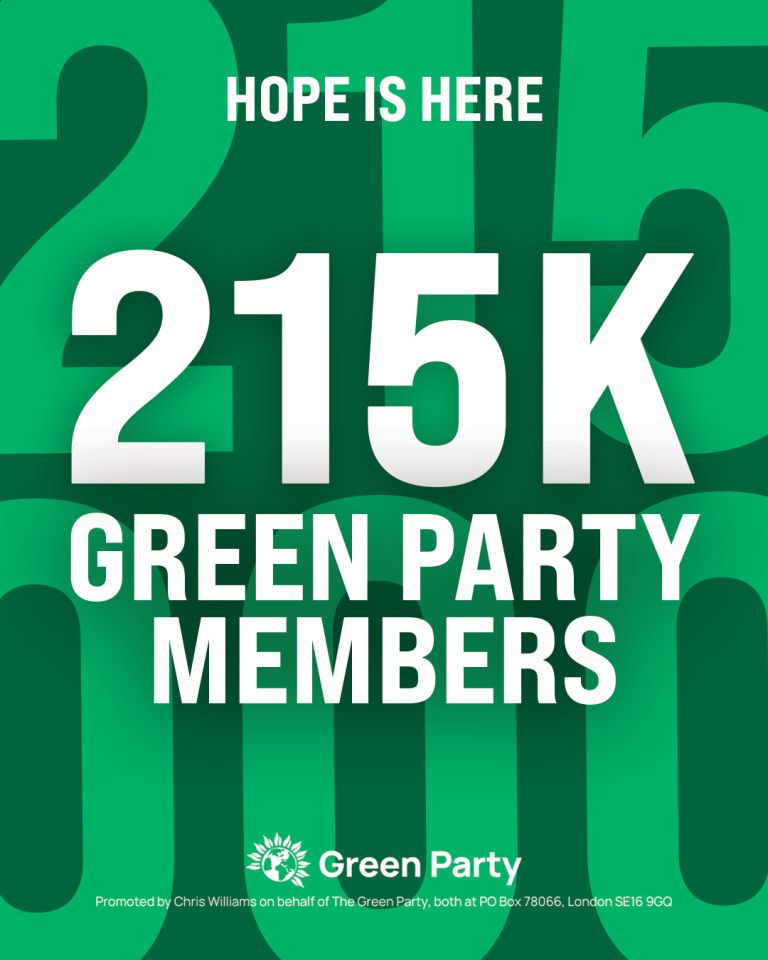 The Green Party tweet media
