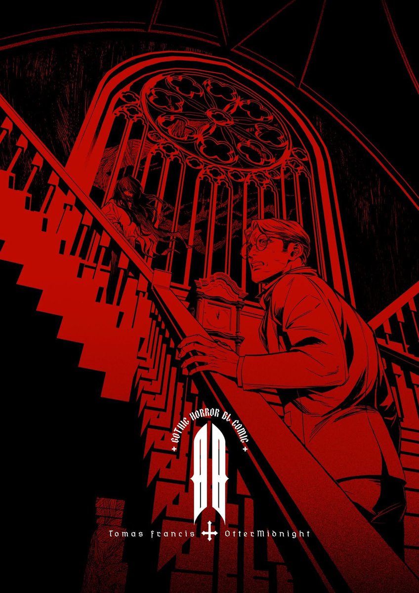 t00_Far's tweet photo. The new cover for #II_comic from the anthology #Stigmata_Antho!

Me and the @Ottermidnight will be reprinting it as a standalone book at #CA11 in the middle of this year. This version will include some redrawn parts + a small bonus chapter as well.

If you’re interested, please stay tuned 🔪❤️🗡️