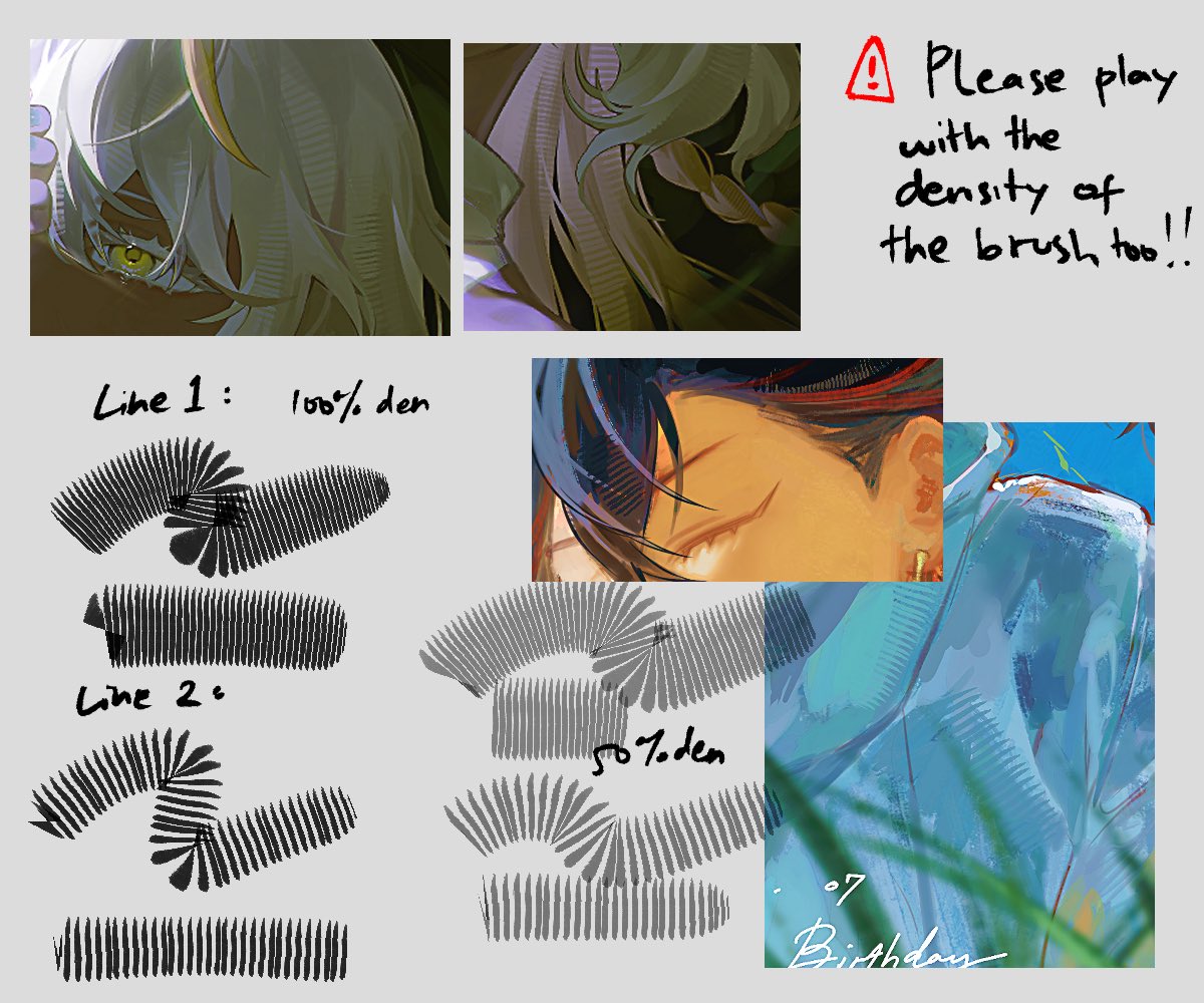 bottari_asset's tweet photo. 선 브러쉬 Lines Brush (10cp) by Akn 

그림의 밀도와 정보량을 올리는 데 좋습니다. 
Great for increasing the density and detail of your artwork.
https://t.co/bfVVOXtZzy https://t.co/VEVIjyV70e