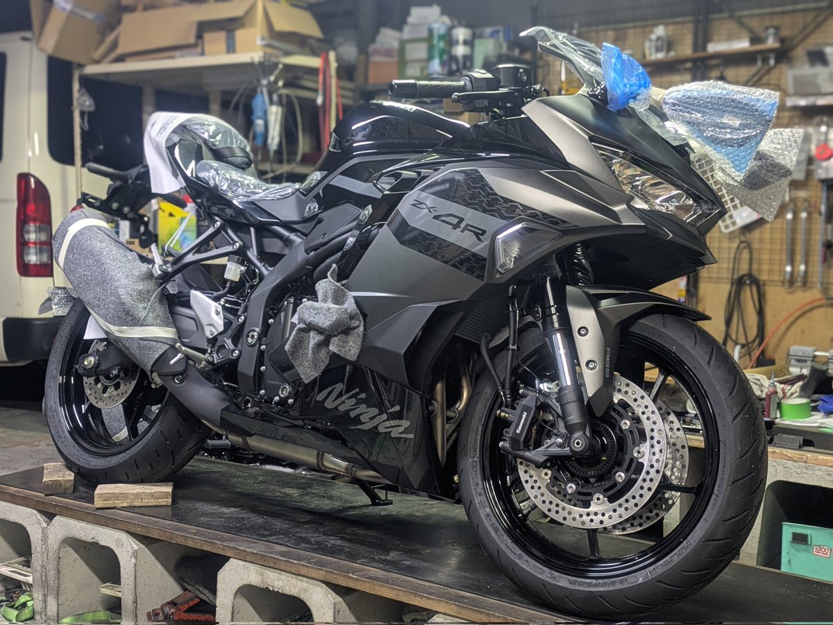 ZX4R ご契約ありがとうございます