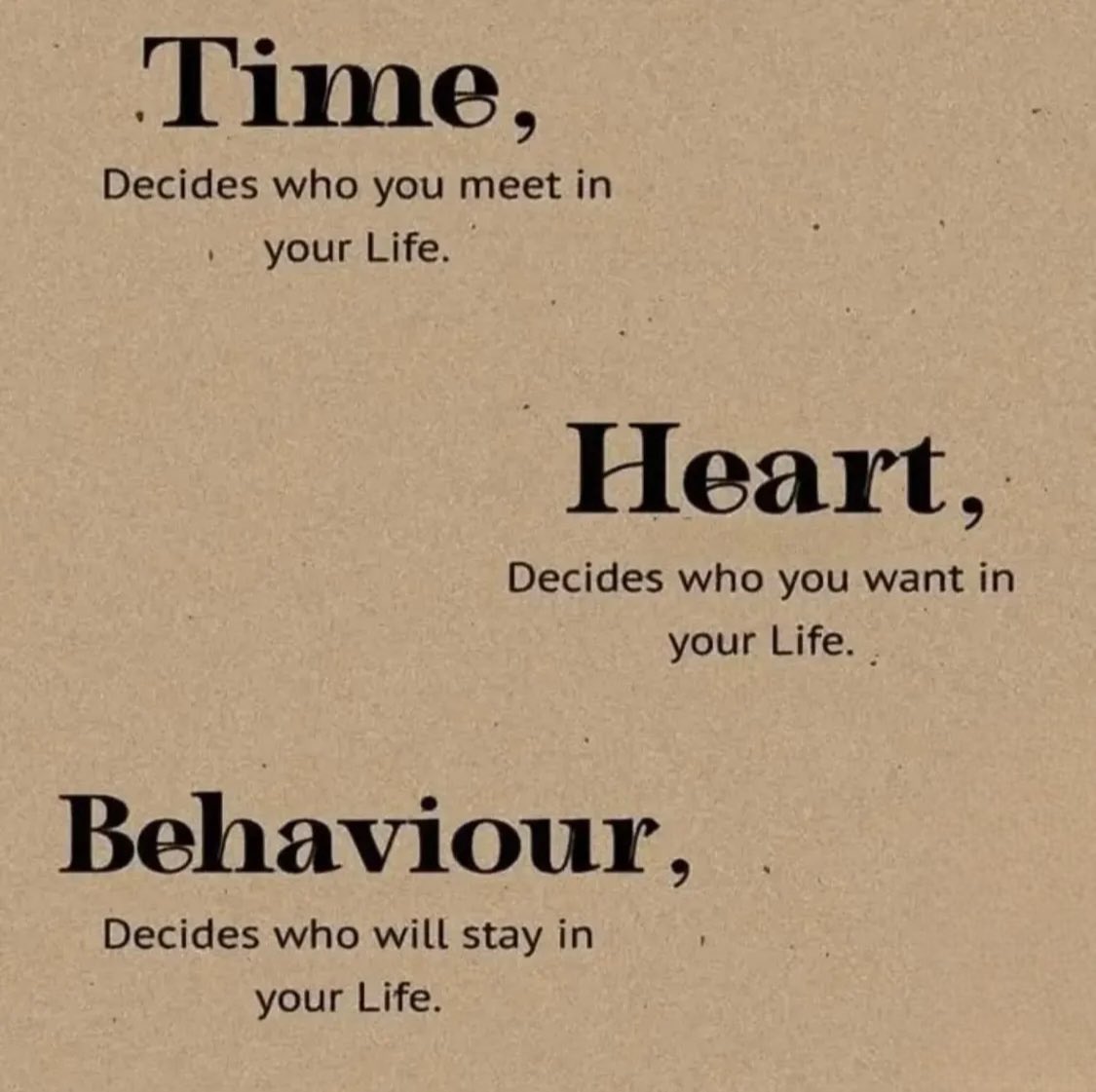 RuttohAlex's tweet photo. Time vs Heart vs Behaviour https://t.co/5PdnLwpNzt