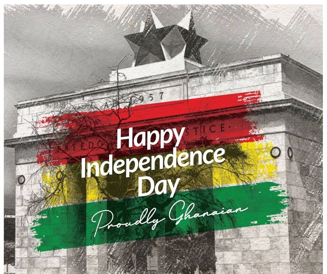 uniloomy_'s tweet photo. Happy Independence Day 🇬🇭

Today marks 69 years of Ghana’s hard-won freedom earned by our forefathers’ relentless self belief. Let’s build our nation in the right trajectory for us and the future generations

Uniloomy
Learn  Smarter | Earn Better | Connect Deeper 🌟
#6thmarch https://t.co/pavCX9IpWO