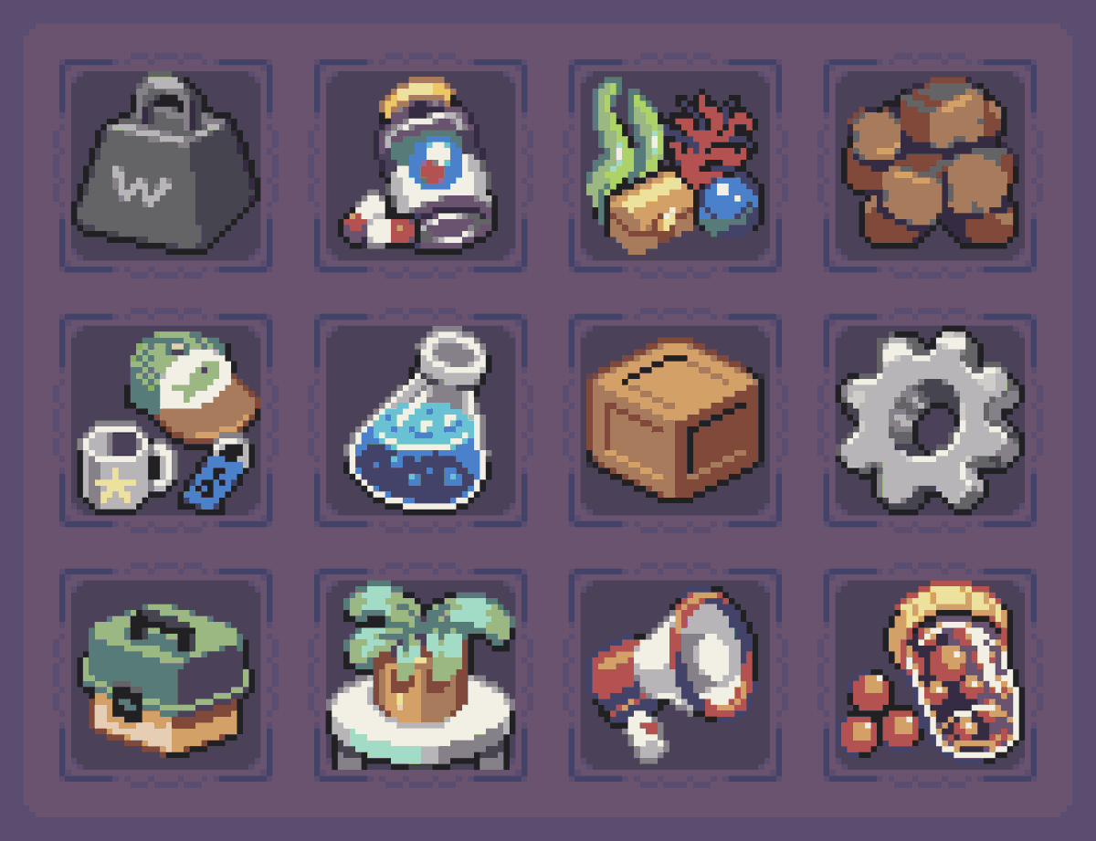 Some yummy 32px icons I've been working at

#pixelart