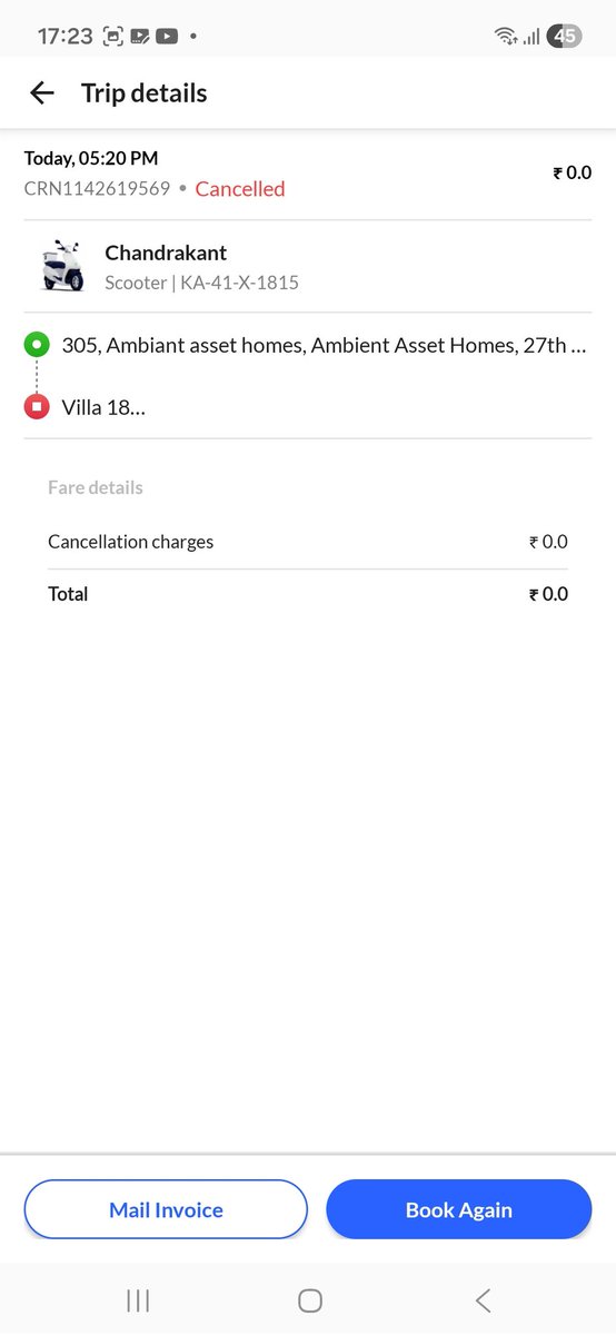 DiwanKriti's tweet photo. @porterit_ Driver has no box bag, no space in dikki as he is already carrying some stuff! What is he expected to do?

U asked me to report, so see. First one! https://t.co/665GZ6ECfb