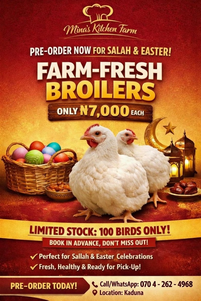 Minasignature's tweet photo. Current batch will be ready in 4 weeks.

We are now accepting early reservations.
#minaskitchenfarm 
#minasignature 
#GrillACord 
#broilers https://t.co/xbVr6LM7vY