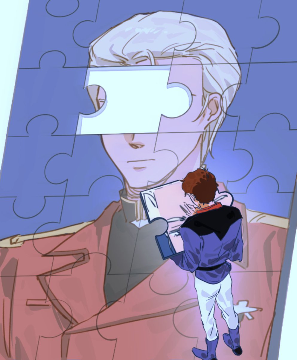 シャアム🟥⬜️
拼图🧩
他的最后一块拼图在你手中
Commission
【是约稿，非本人绘制，请勿转载】