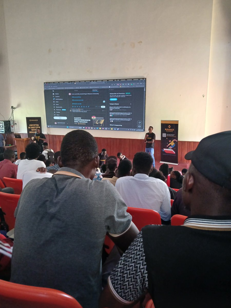msucomrade's tweet photo. Maseno University 
@BinanceAfrica 
#BinanceUniversity https://t.co/mdYn672jIz