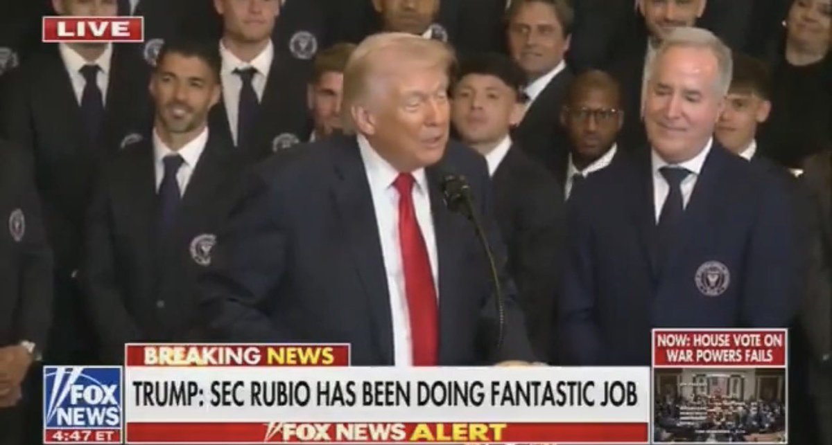 🇺🇸 Trump says Marco Rubio is preparing a possible operation against Cuba, but first the U.S. must finish the conflict with Iran. Trump also welcomed Messi to the White House.

Brent oil hits $85 (+20% in 6 days)
US Treasury buyback: $4.5B this week
US stocks lost $1T yesterday