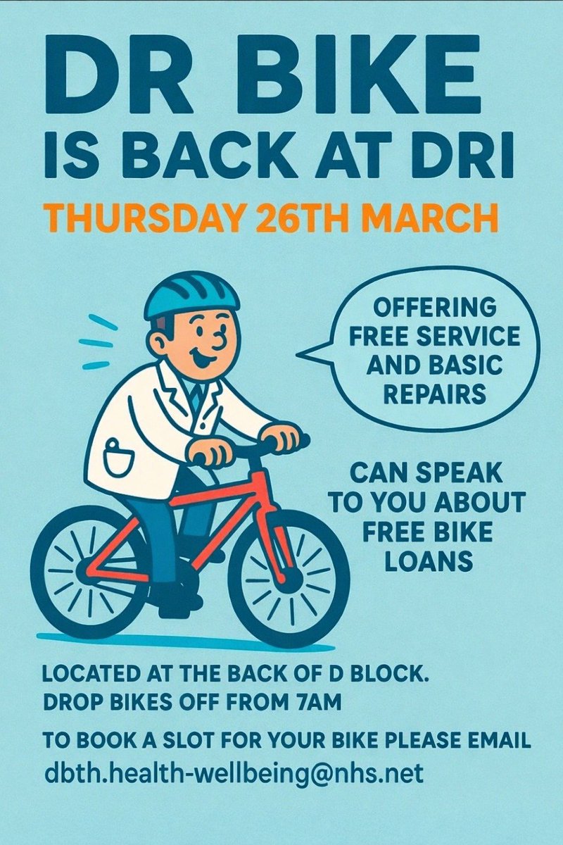 Wellbeing@DBTH tweet media