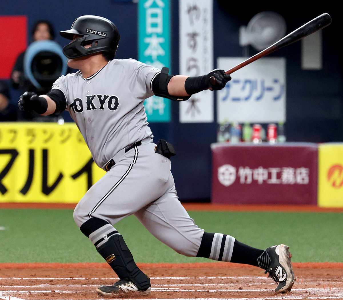 9回表】巨人 3-0 オリックス 途中出場 #山瀬慎之助 選手がこの日最初の 