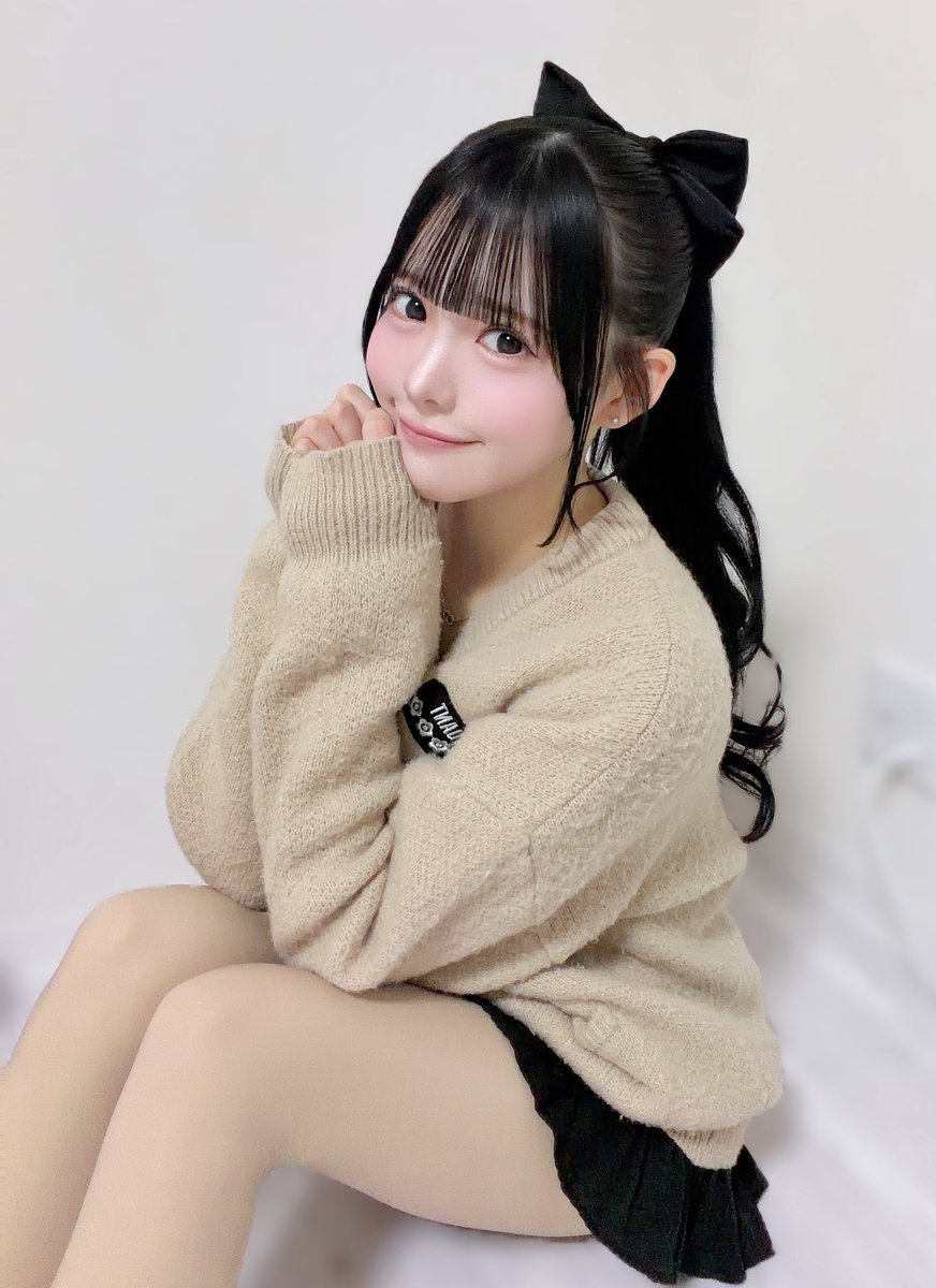 黒髪ポニーテールがすきなの？🐈‍⬛