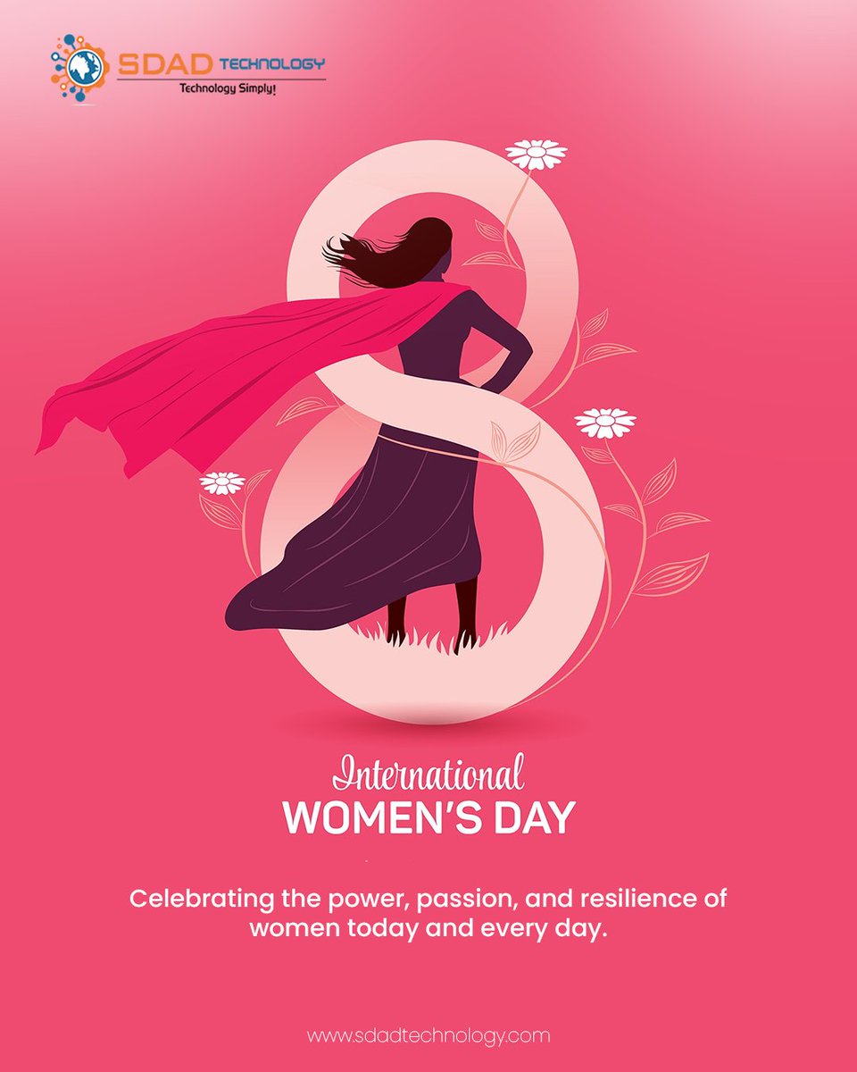 SdadTechnology's tweet photo. On this Women’s Day, let’s honor the strength, courage, and brilliance of women everywhere. Together, we rise and inspire change!

#WomensDay #EmpowerWomen #CelebrateWomen #WomenInspire #StrengthAndGrace #EqualityForAll https://t.co/ckPNITFDmC