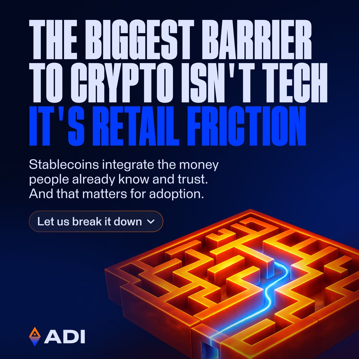 Stablecoins are the ultimate gateway to crypto for retail.

The simplest way to onboard new users to blockchain is to integrate it with the money that's already part of their day-to-day finance.

And here's why stables are crypto's most effective use case for driving adoption 🧵