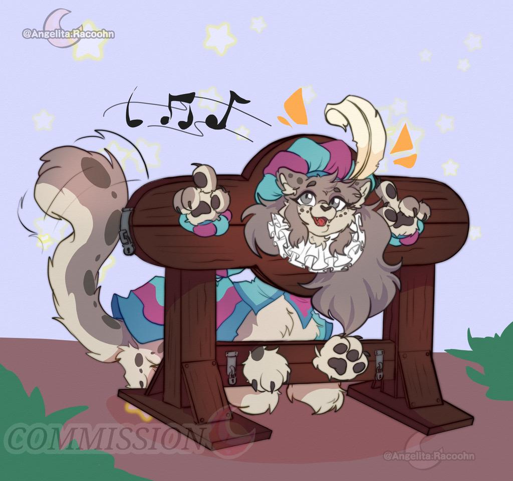 Commission resent 
 I'll try to upload more often here :3

#commissionart #furryart