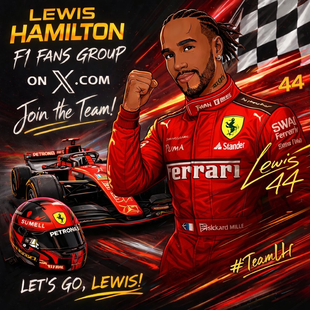 Calling all #f1 fans. Join our Lewis Hamilton F1 Fans League and test your race predictions against fellow fans. 🏁

Join here: 👇 f1predict.formula1.com/en/leagues/joi…

#LewisHamilton #F1 #Formula1 #F1Predictions #TeamLH #F1Fans #RaceWeekend #Motorsport