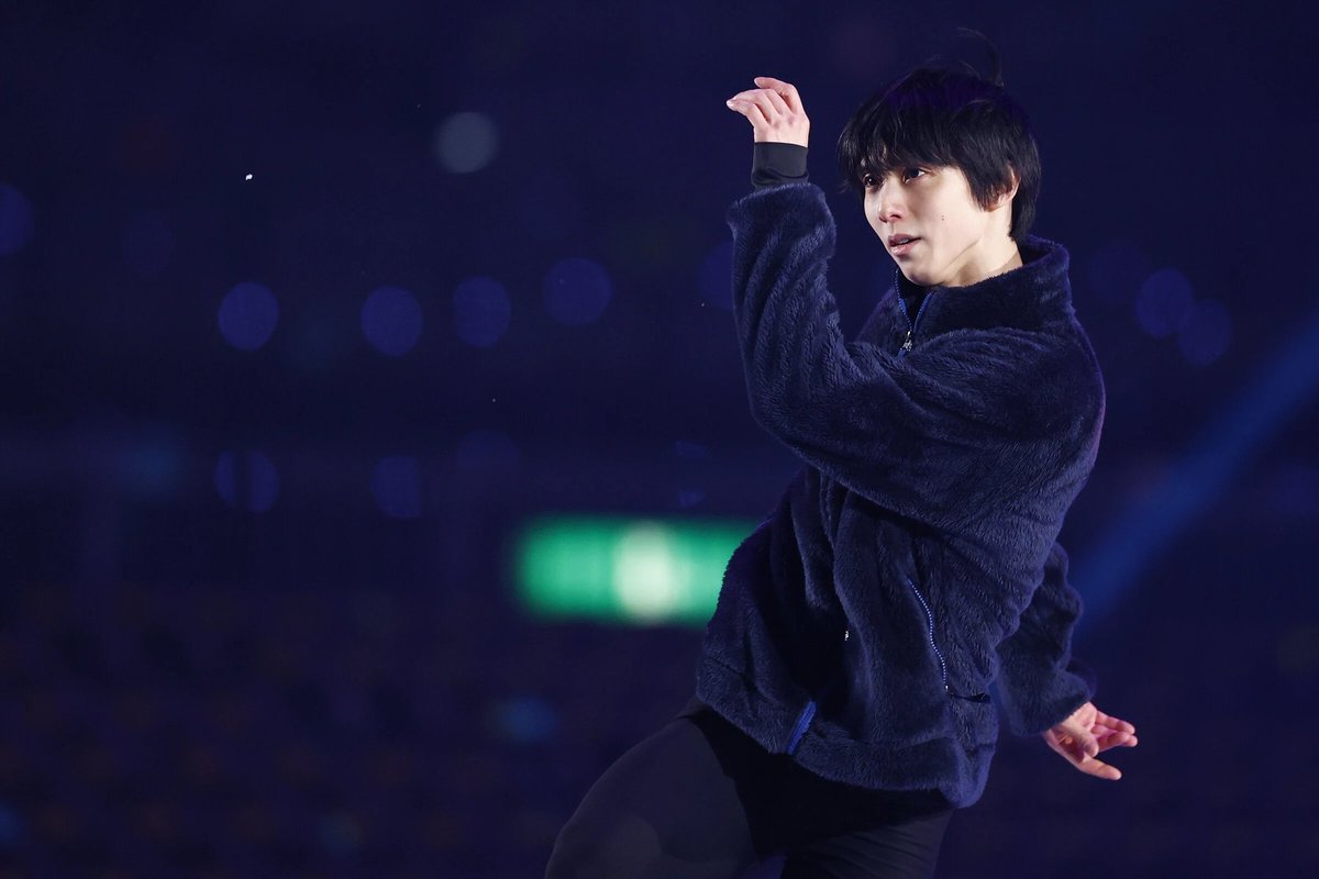 masqueroarade's tweet photo. yuzuru in notte practice... we are so back https://t.co/mMEbej25aP
