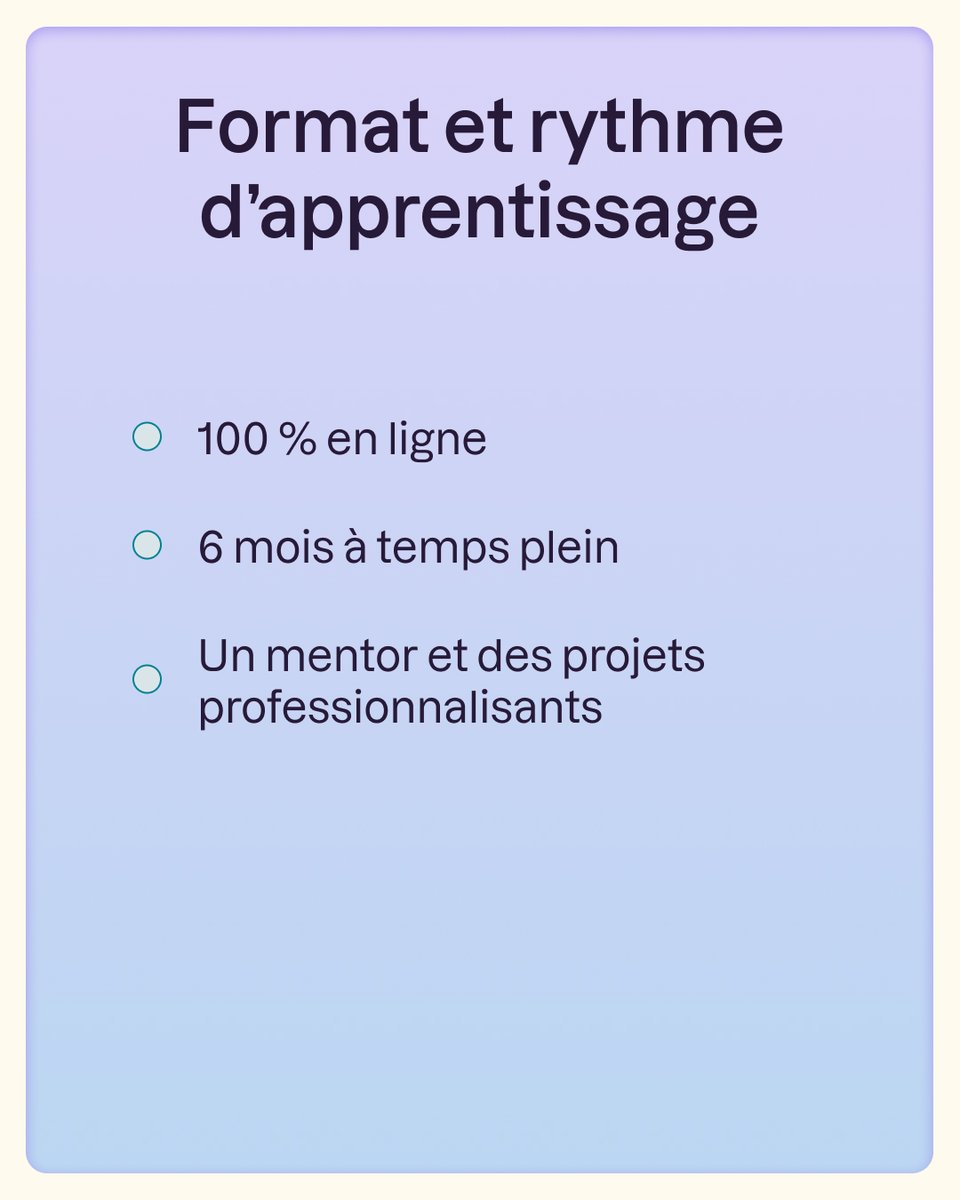 OpenClassrooms tweet media