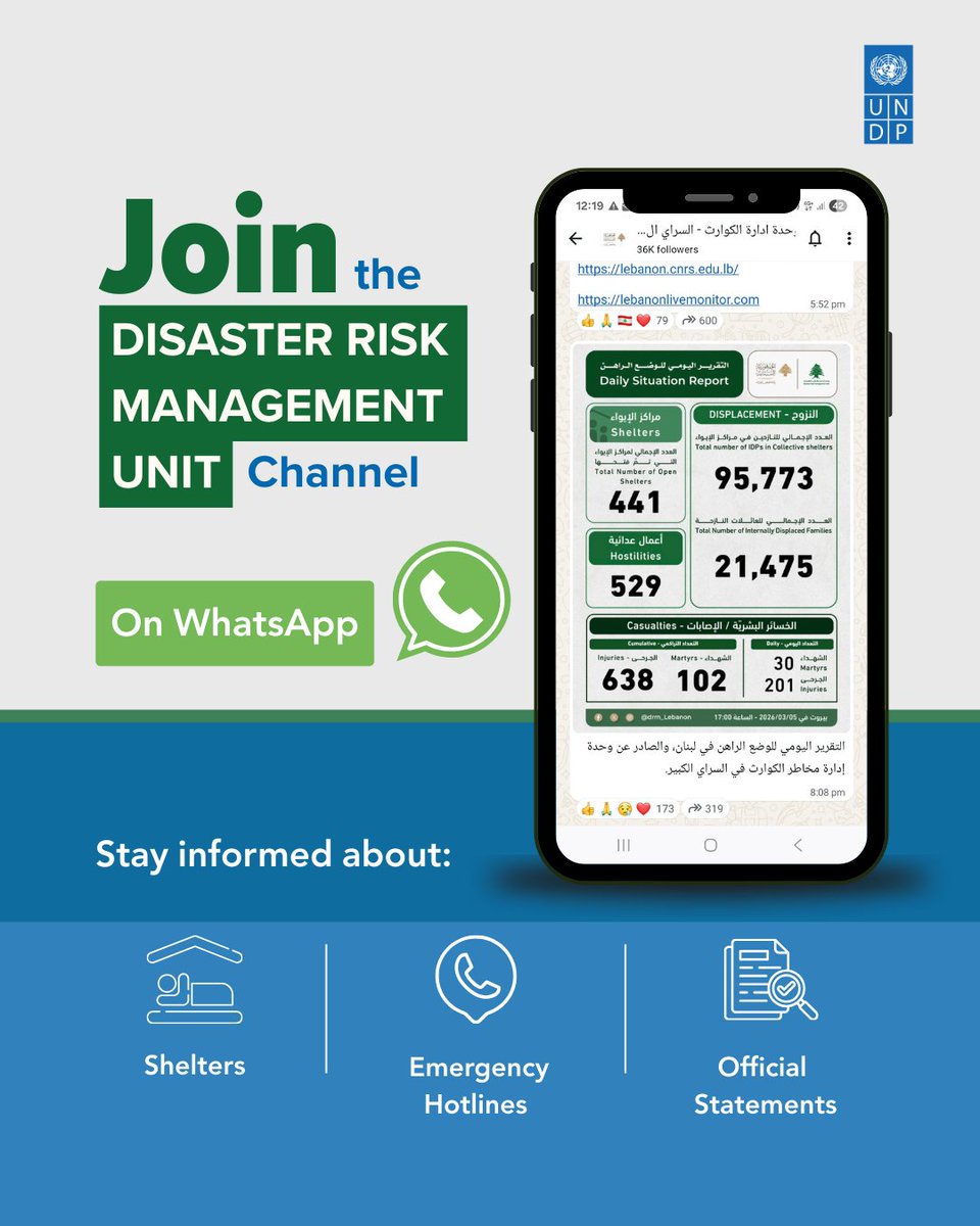 UNDP Lebanon tweet media