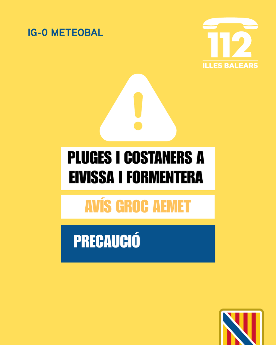 Emergències 112 Illes Balears tweet media