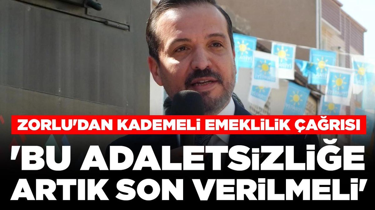 Sayın Kürşad Bey, <a href="/zorlu77/">Prof.Dr.Kürşad ZORLU</a>
Muhalefet parti de  umut verdiniz, söz verdiniz.
Şimdi o sözleri tutma zamanı. Emekçi hala sizi izliyor. Ne kadar adaletten yanasınız görelim.
<a href="/EmadDernegi/">EMEKLİLİKTE ADALET DERNEĞİ ⚖️</a>
#KademeHakkıŞart