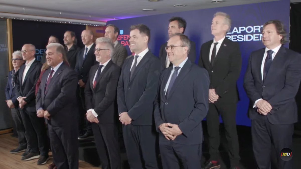 لابورتا يُقدم أعضاء مجلس إدارته: 

- أنتونيو إسكوديرو: نائب رئيس القطاع الاجتماعي
- فيران أوليفيه: أمين الصندوق 
- جوان سولير: مسؤول الأكاديمية 
- تشافي بويغ: مسؤول الكرة النسائية 
- أوريلي ماس: مسؤول كرة قدم الصالات
- خافيير بارباني: مسؤول الهوكي
- ميكيل كامبس: المتحدث الرسمي