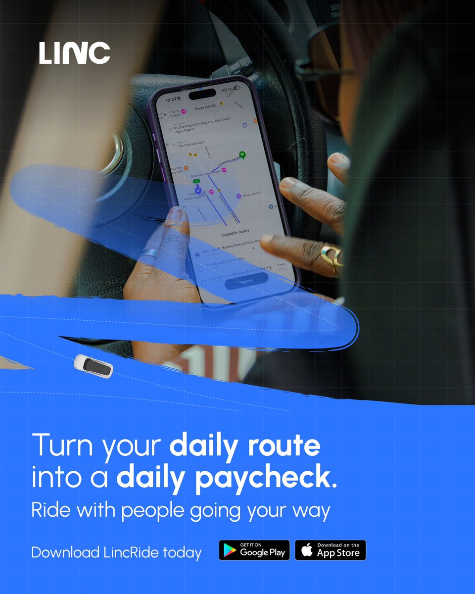 Imagine getting paid for a trip you were already taking. 🤯
That’s exactly what LincRide lets you do.
Share your route Pick up riders going your way Earn on every trip

#lincride #WeAreGoingYourWay #host #commute