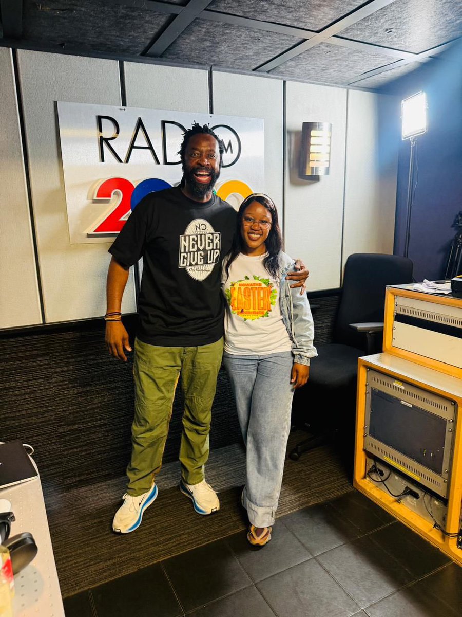 SthembiD's tweet photo. Ngwathe Easter Experience is getting the national spotlight! ๐ป๐ฅ
Nthabiseng Molejane joined DJ Sbu on Radio 2000โs Big Breakfast Show to talk about the vision of building a festival that drives music, tourism and local growth.
๐
04 April 2026
๐ Fezile Dabi Stadium, Parys
#NgwatheEasterExperience
#NgwatheEasterExperience #FreeStateEvents