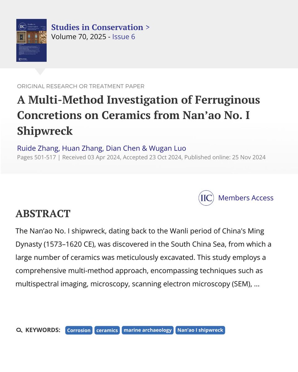 IIC - Conservation tweet media