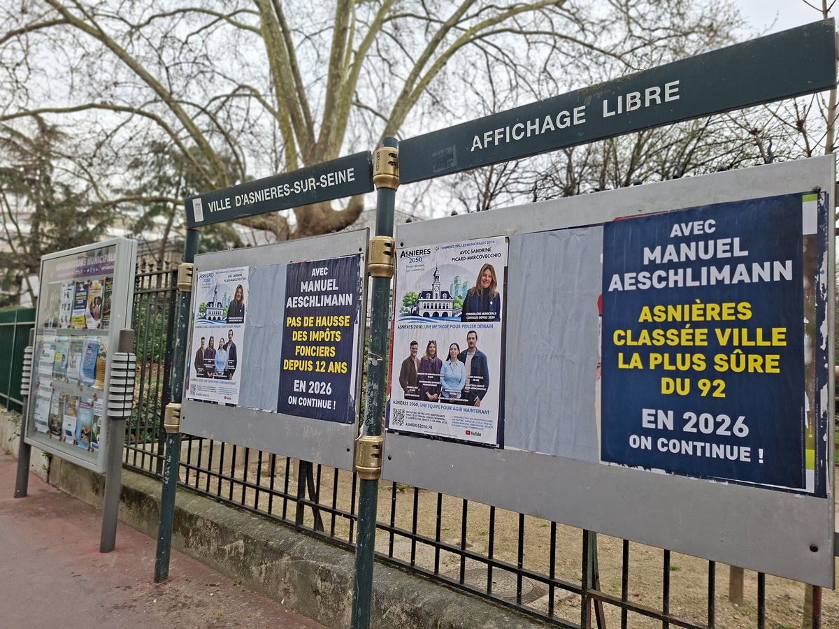 SandrinAsnieres's tweet photo. Ça y est notre campagne de liste (vraiment) indépendante des partis est lancée!
Asnières 2050
Nous voulons changer la mAsnières de faire de la politique.
=>positive, engageante, sincère.
Nous proposons aux 4 listes de laisser une place à chacun sur les panneaux https://t.co/BOnLO4vMzx
