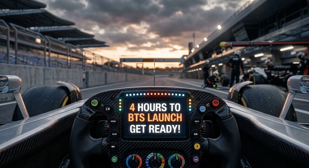 4 HOURS LEFT. Turn your notifications on. The paddock is heating up! 🏎️💥 #BuyToSurvive #LaunchCountdown #Solana