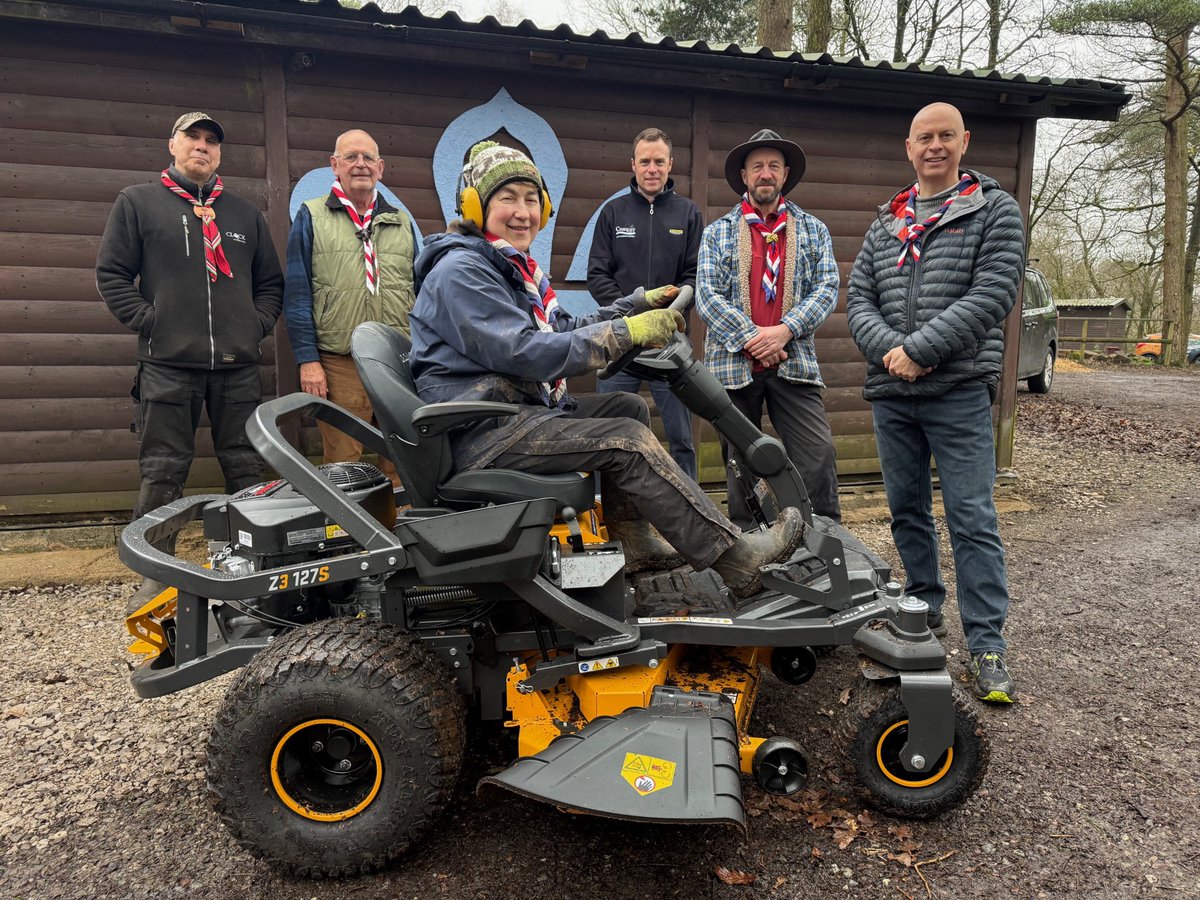 CampeyTurfCare's tweet image. Proud to deliver a brand new #ZeroTurnMower to Barnswood Scout Camp today! Supporting local groups with reliable turf care solutions so they can keep their grounds in top shape. Here’s to smoother mowing and greener spaces ahead! #TurfCare #CommunitySupport #CampeyDifference