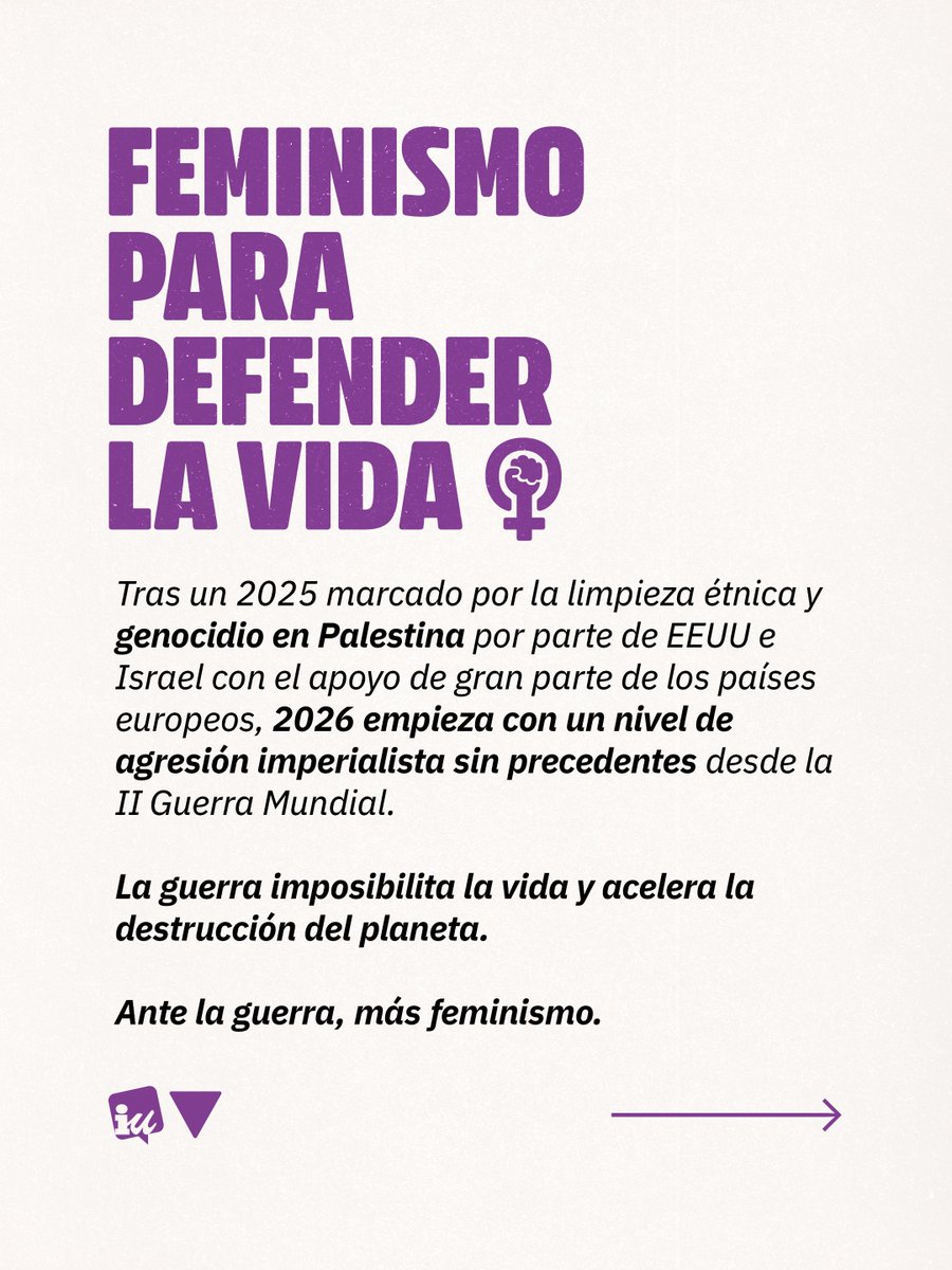 Ante el fascismo, ante la guerra, ante la desigualdad, ante la violencia, ante la crisis climática, ante el odio: más feminismo.

Este #8M nos movilizamos para cambiarlo todo.