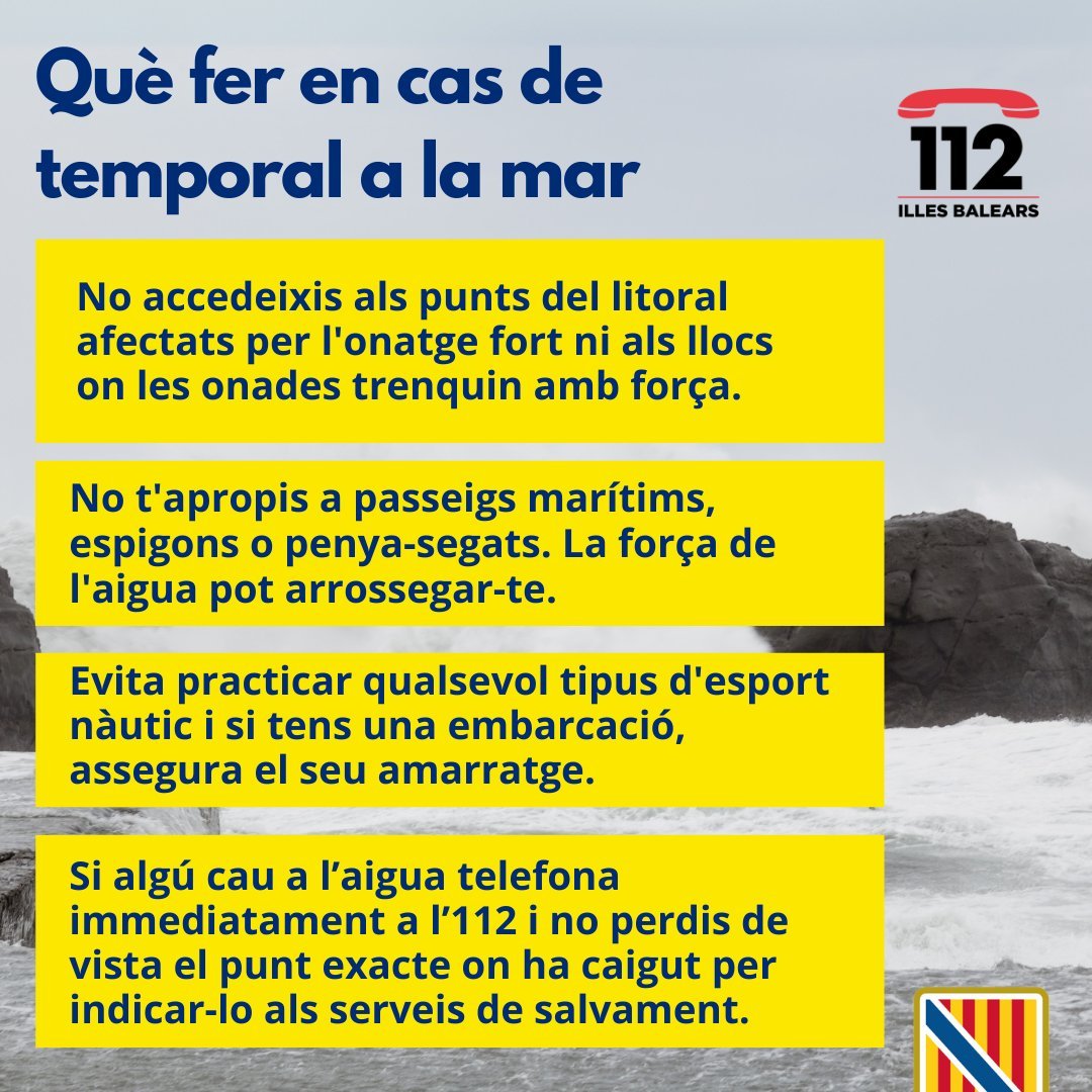 Emergències 112 Illes Balears tweet media