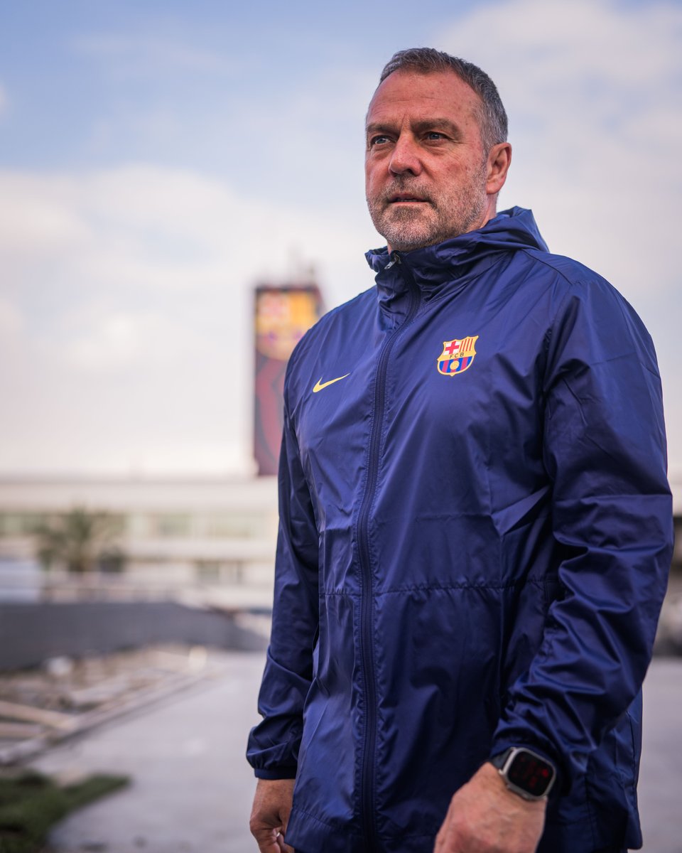 FCBarcelona's tweet photo. ❝ Athletic have a fantastic team. It won’t be an easy match. But I’m very happy with my team’s performance at practice. ❞

🗣️ Hansi Flick | #AthleticBarça https://t.co/L58Revhlum