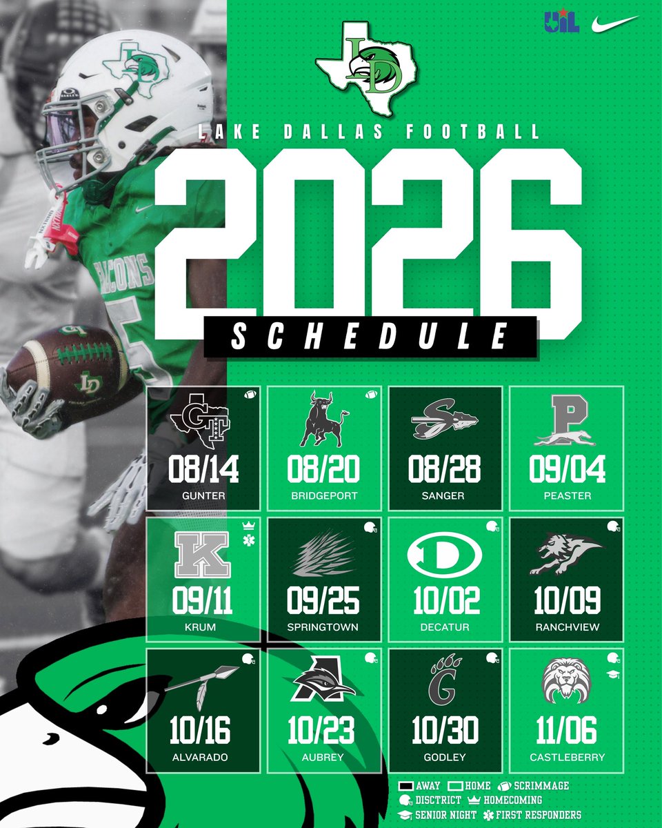 Lake Dallas Football tweet media