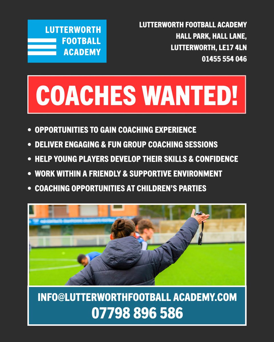 Lutterworth Football Academy tweet media