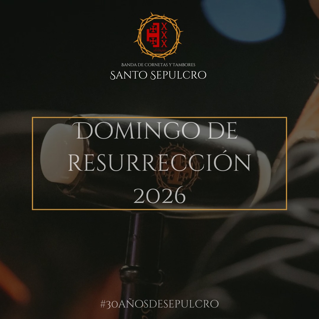 BandaSSepulcro's tweet photo. 🗓️ | 𝐃𝐎𝐌𝐈𝐍𝐆𝐎 𝐃𝐄 𝐑𝐄𝐒𝐔𝐑𝐑𝐄𝐂𝐂𝐈𝐎𝐍 𝟐𝟎𝟐𝟔

Cofradía del Santo Cristo Resucitado - Cehegín

#30añosdesepulcro ♥️🖤

🔗 https://t.co/3vCxZPLAzR

#SemanaSanta #procesion #domingoresurrecion #murcia https://t.co/aIq0OGSKGj
