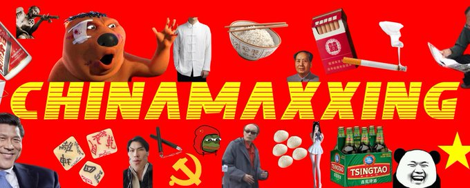 GTRWen's tweet photo. If you are not CHINAMAXXING now, then you should $CHINAMAX right now! 😎🚀🚀

CA: Bym5Hyifx7dq7BMHvDFs7ewhWmf6XjYzn2Qm71CKpump https://t.co/ckBtBk7eTs