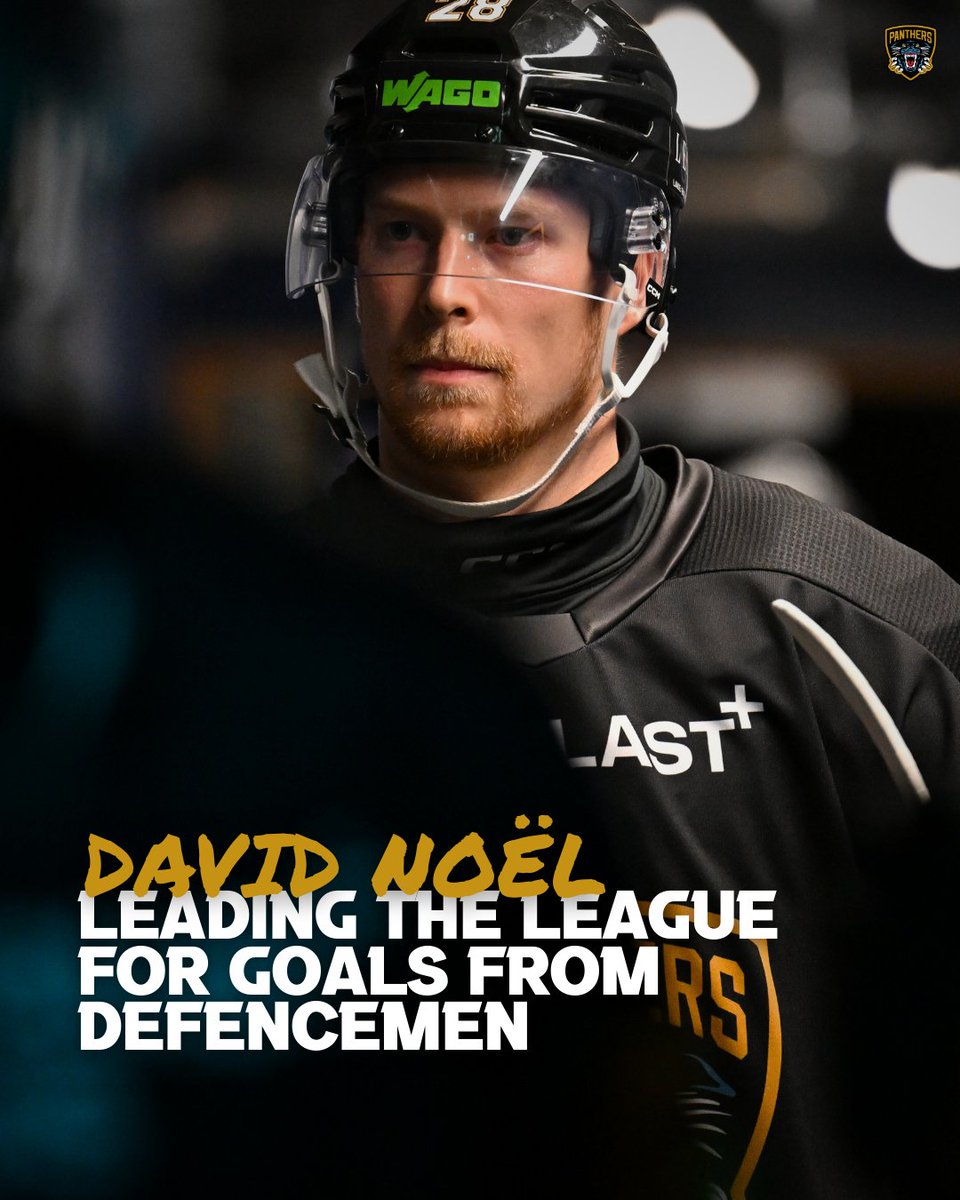 The bullet from the blueline🎯
David Noël is leading the league in goals from defencemen! 😼